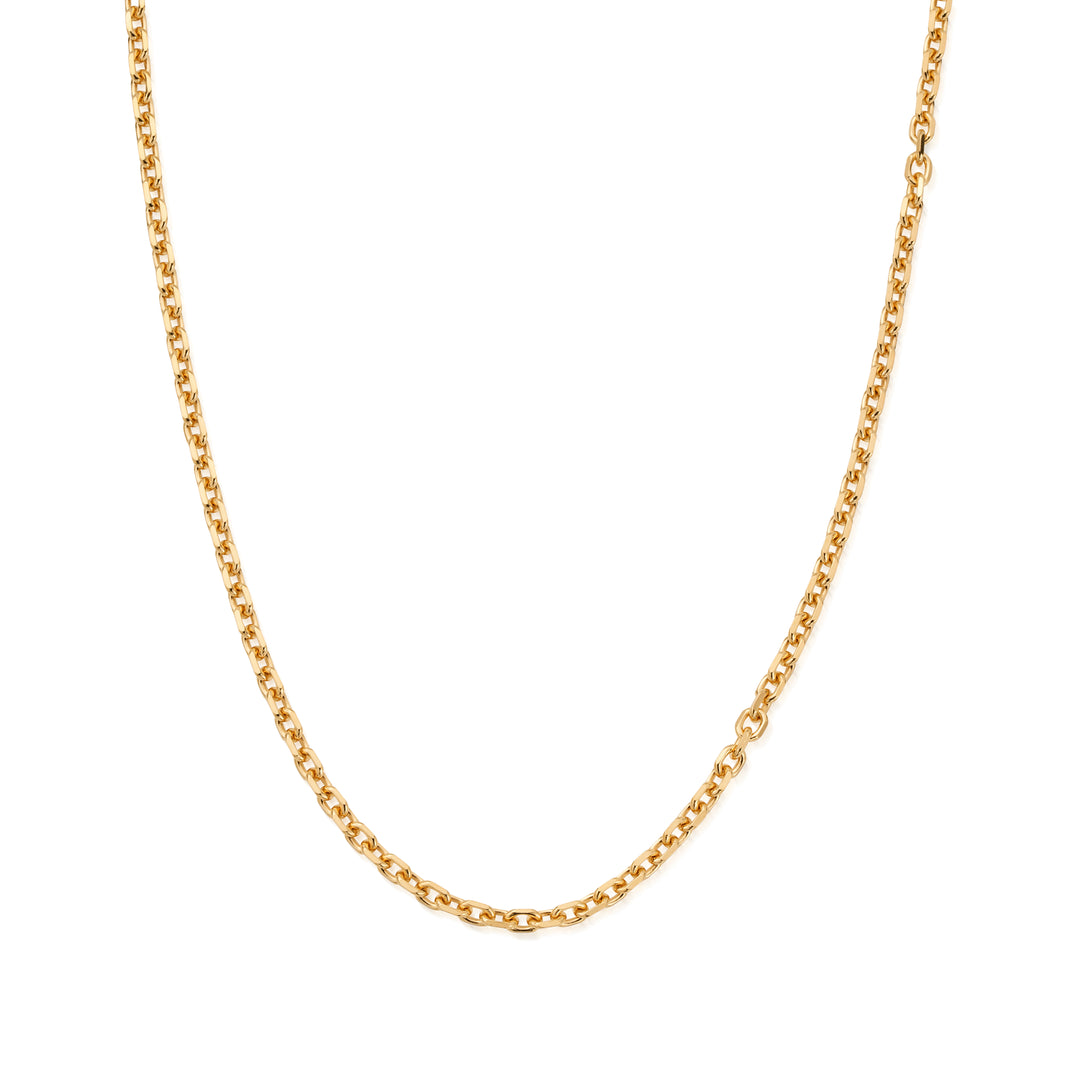 ChloBo - Men's Anchor Chain Necklace - Gold