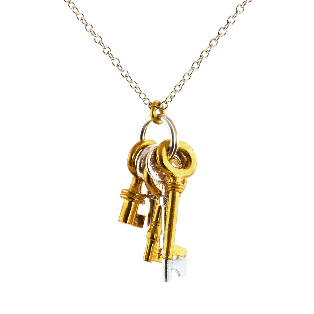 Alex Monroe - Bunch Of Keys Necklace - Gold