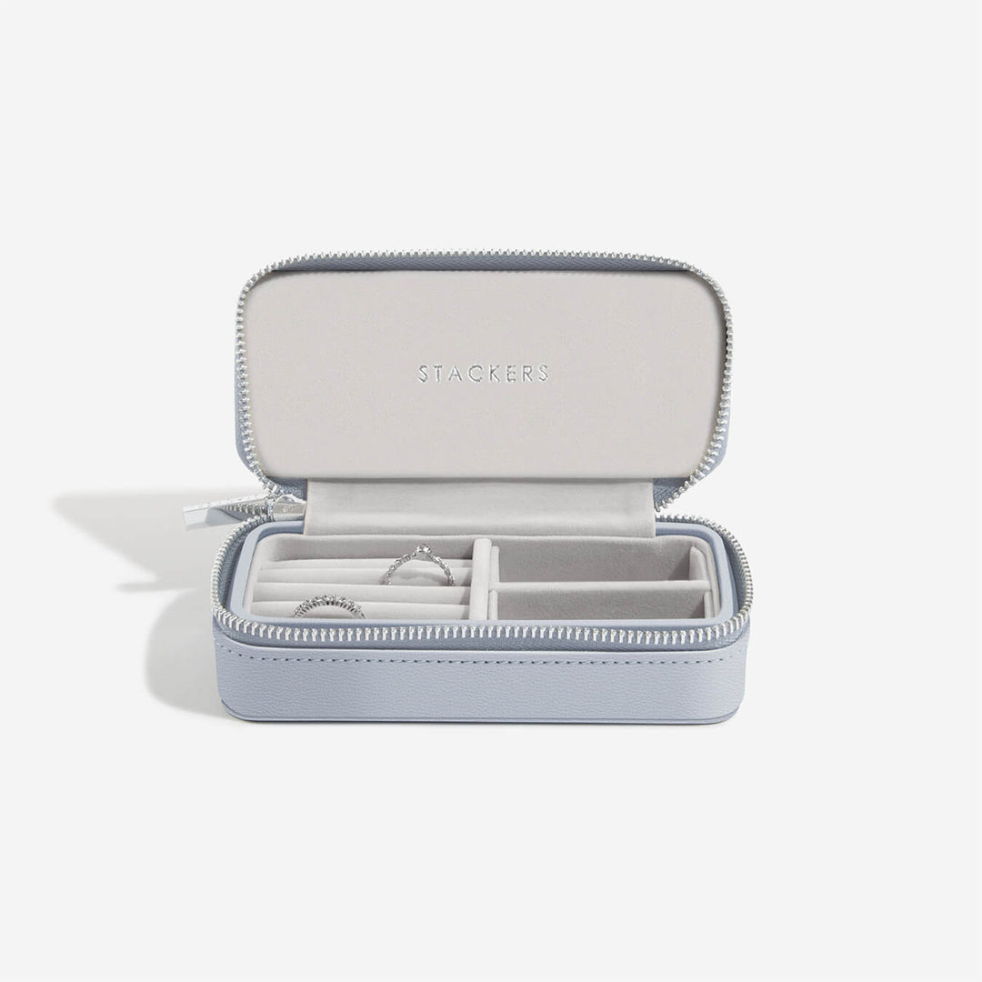 Stackers - Lavander Medium Zipped Travel Jewellery Box