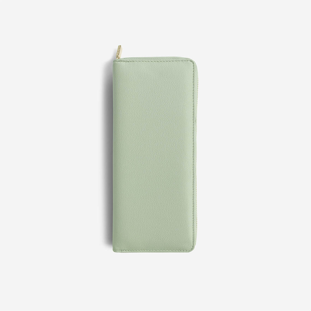 Stackers - Sage Green Jewellery Roll