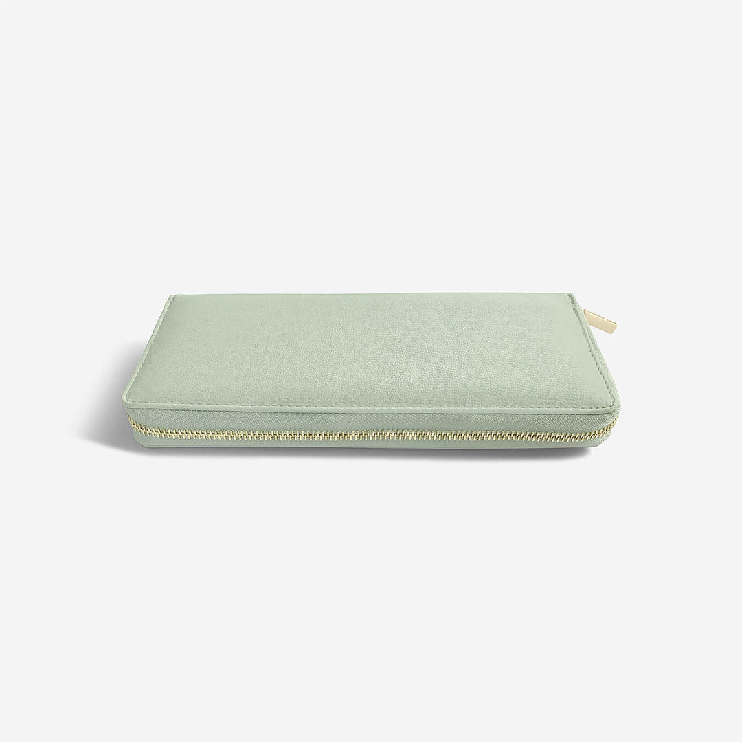 Stackers - Sage Green Jewellery Roll