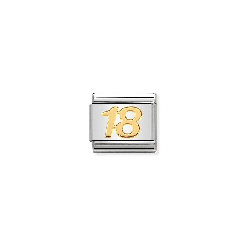Nomination - Yellow Gold 18 Charm