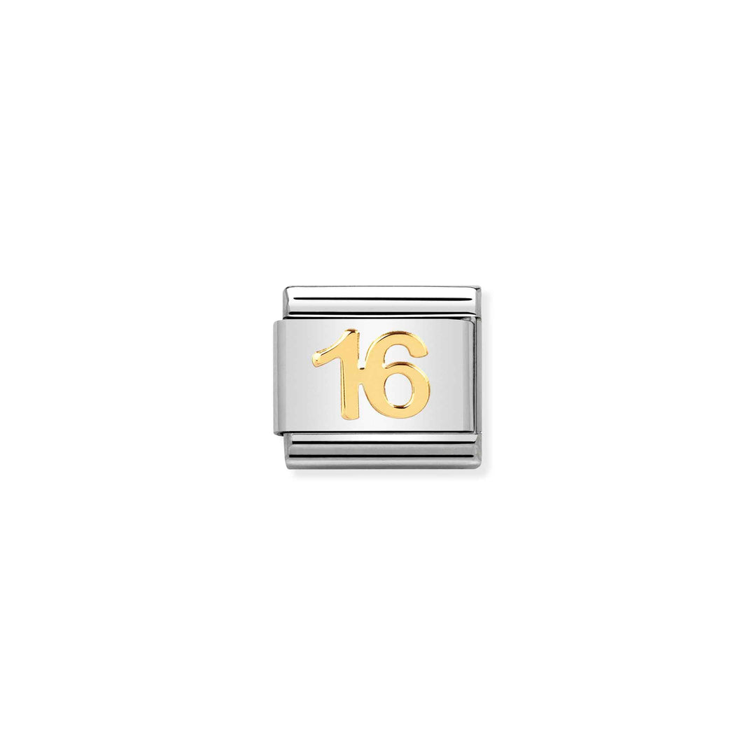 Nomination - Yellow Gold 16 Charm