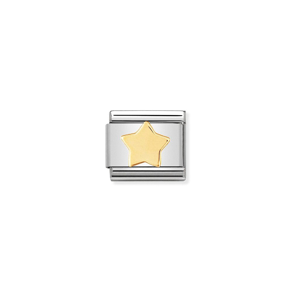 Nomination - Yellow Gold Star Charm