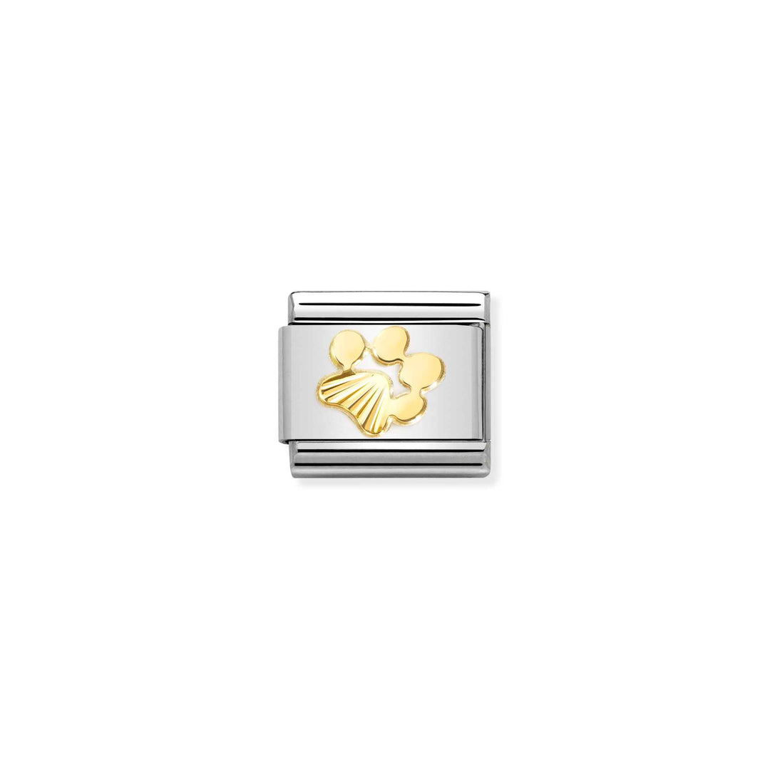Nomination - Paw Print Etched Detail Charm