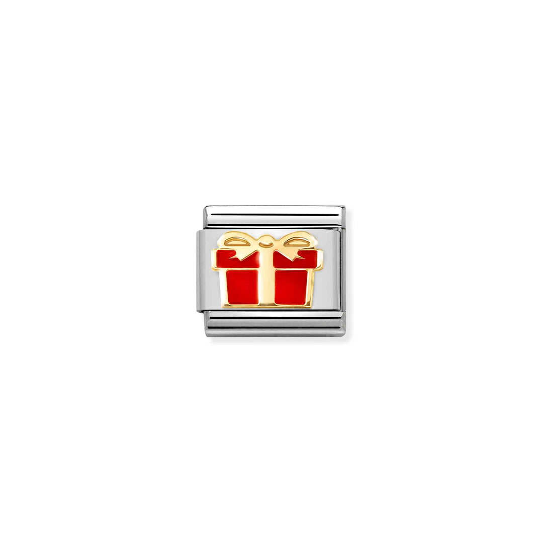 Nomination - Red Gift Box Charm