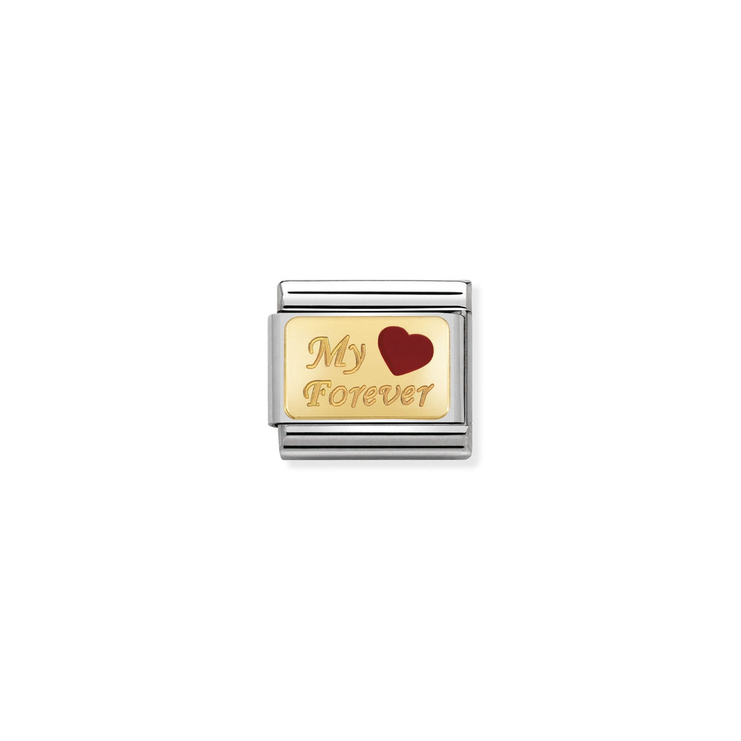 GOLD CLASSIC HEART CHARM