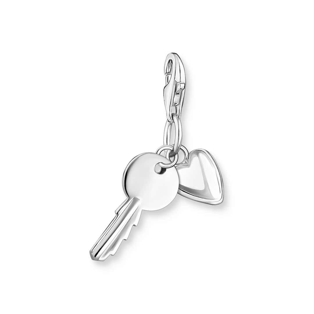 Thomas Sabo - Key Heart Charm - Silver