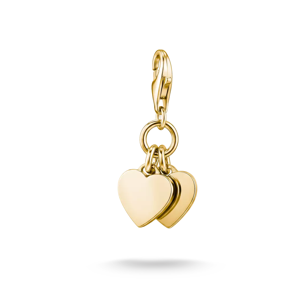 Thomas Sabo - Charm Club Double Heart - Gold