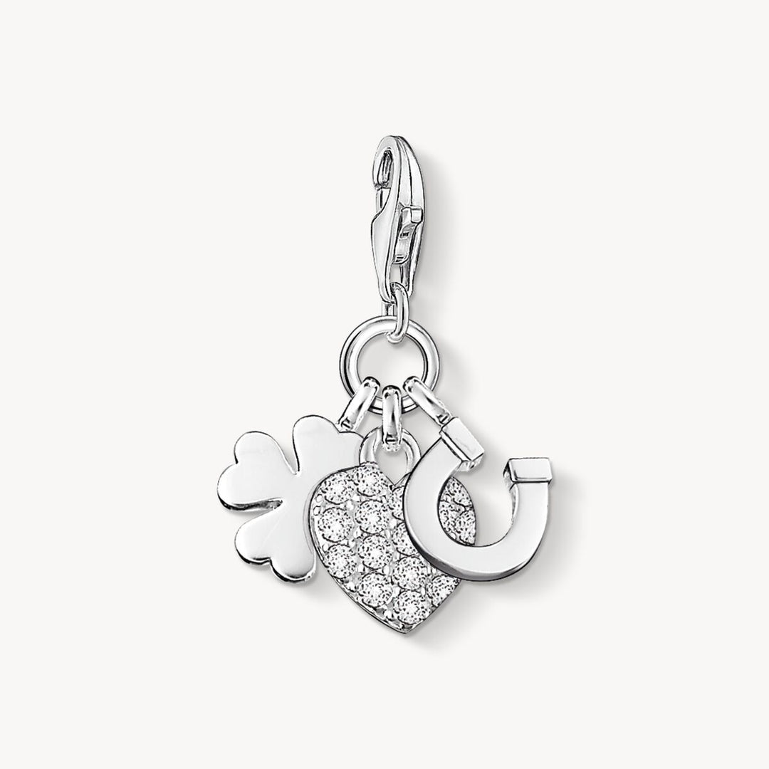 Thomas Sabo - Good Luck Pendant Charm - Silver