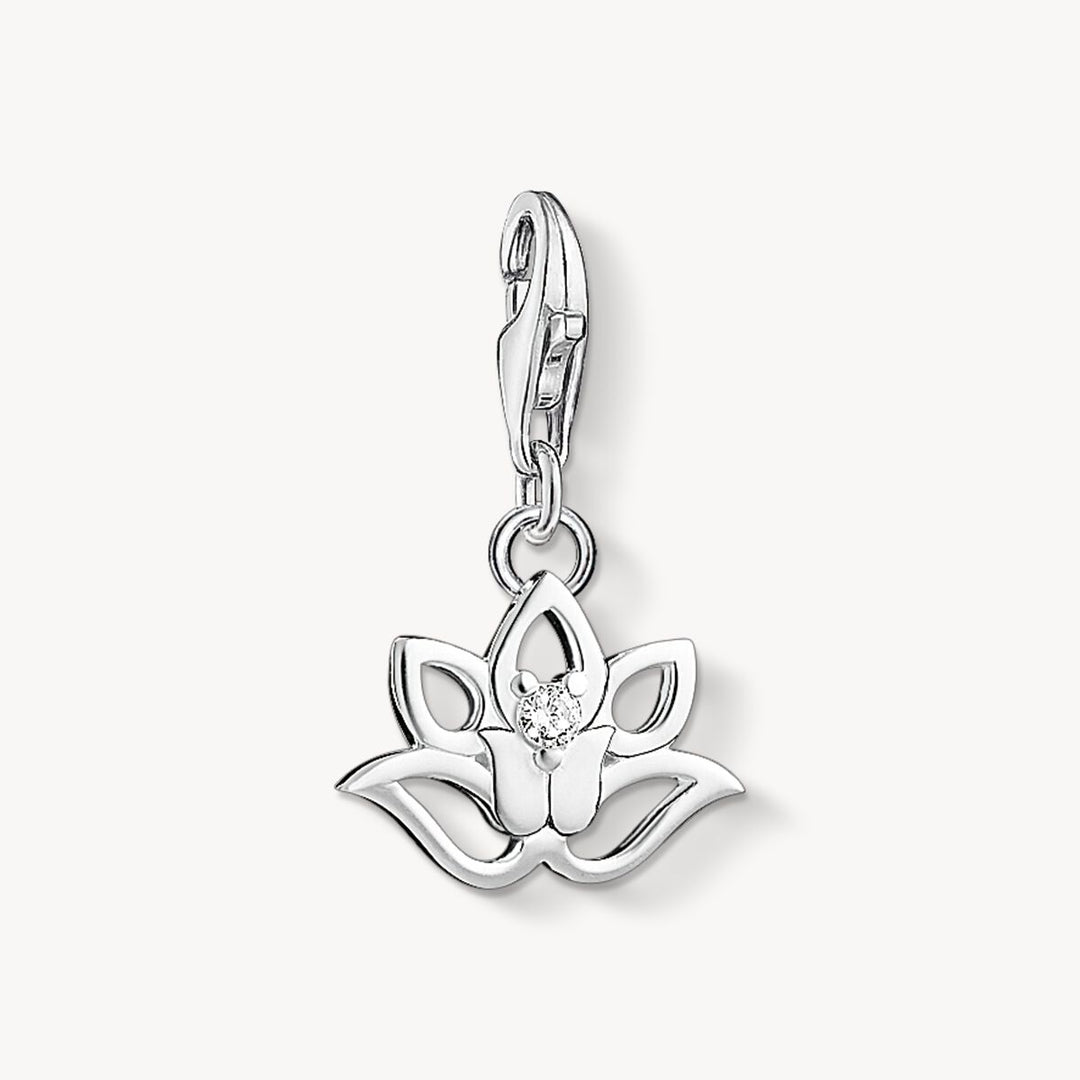 Thomas Sabo - Lotus Flower Charm - Silver