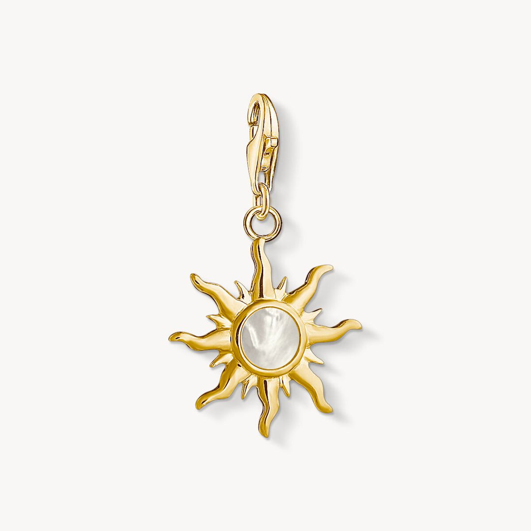Thomas Sabo - Sun with Mother of Pearl Charm - Gold