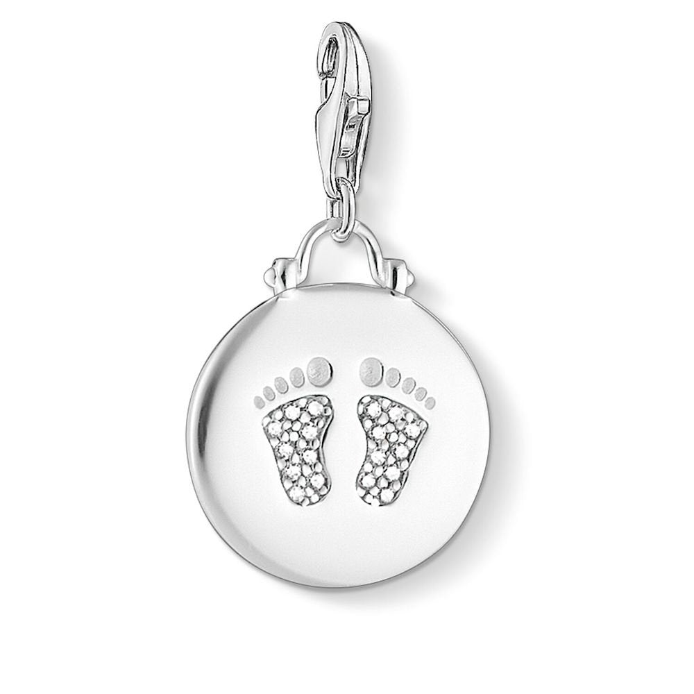 Thomas Sabo - Charm Coin Baby Footprint