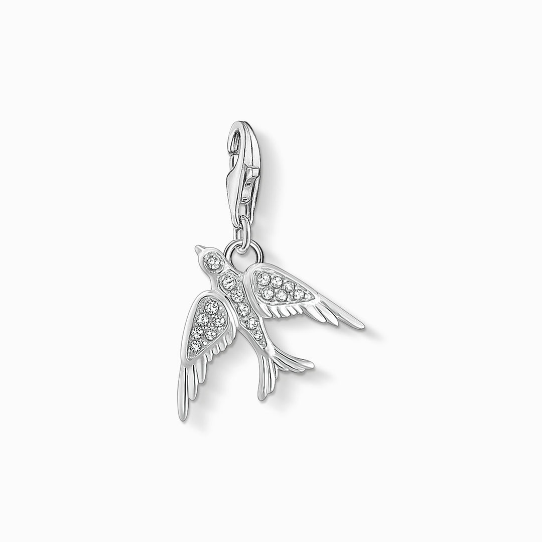 Thomas Sabo - Swallow Pendant Charm - Silver