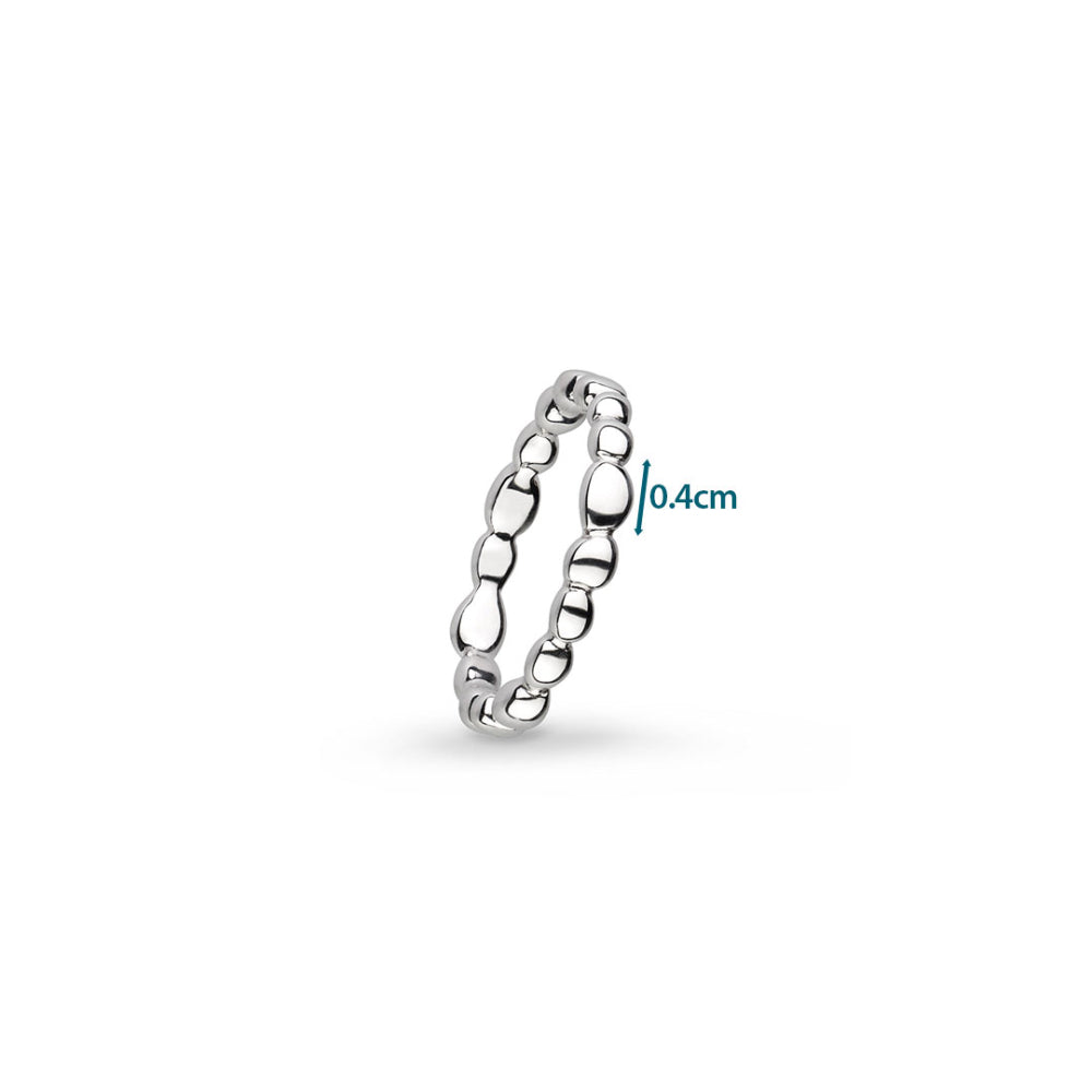 Kit Heath - Coast Pebble Ridge Ring - Silver
