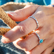 Kit Heath - Coast Pebble Ridge Ring - Silver