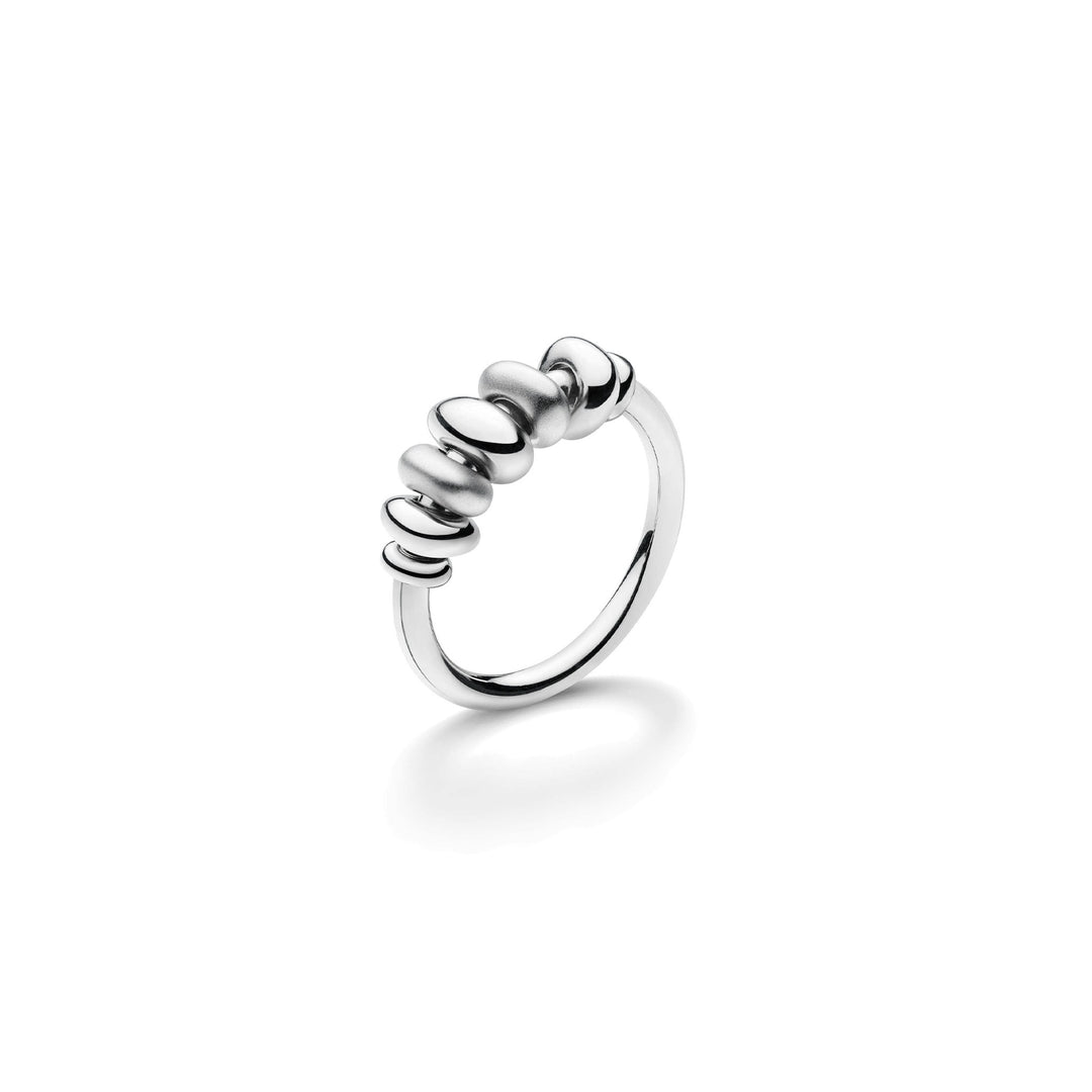 Kit Heath - Coast Tumble Sand Ring - Silver