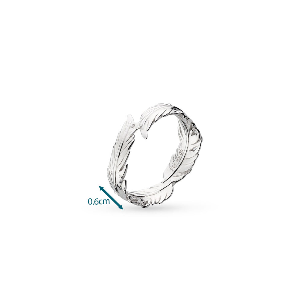 Kit Heath - Feather Wisp Ring - Silver