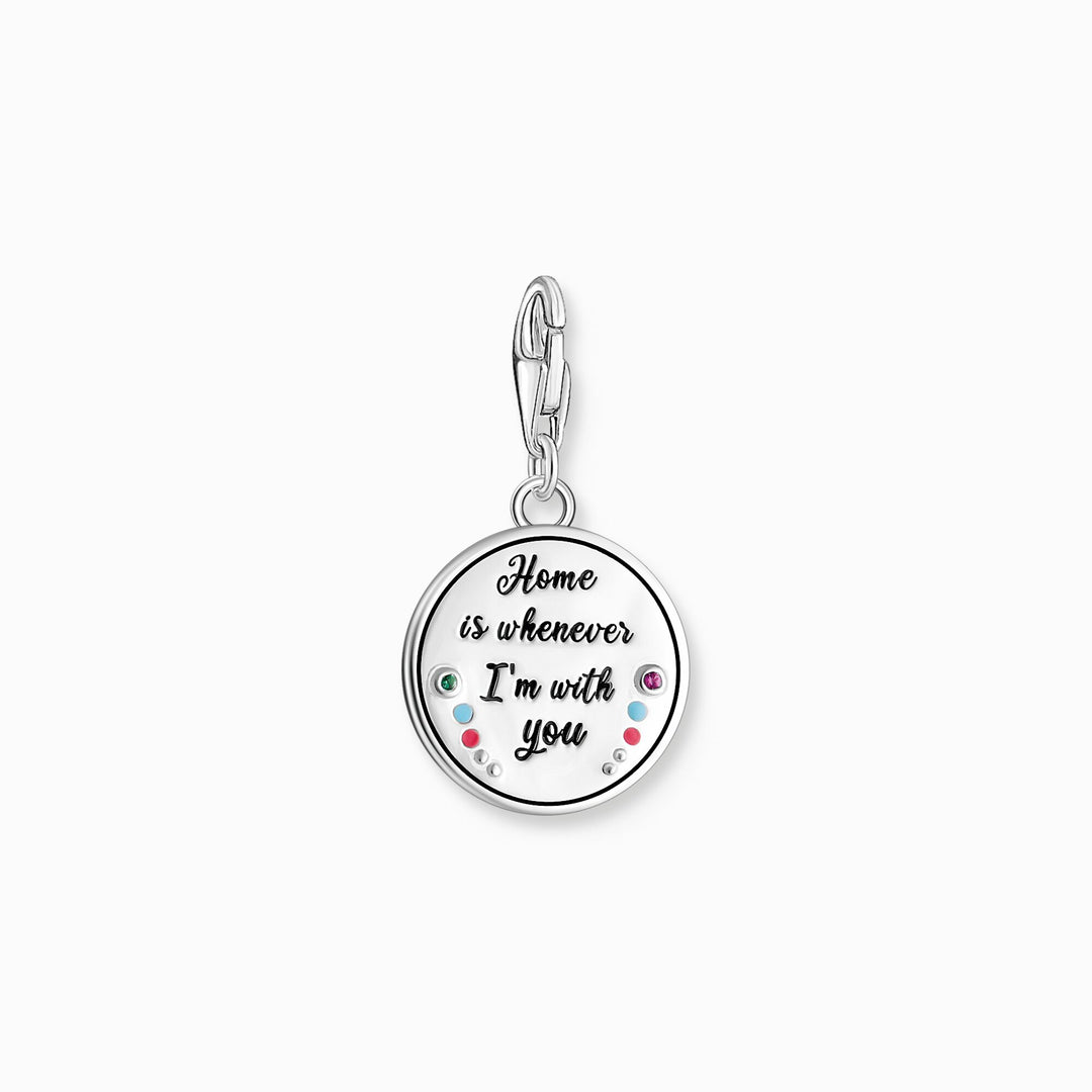 Thomas Sabo - Igloo Charm with Stones - Silver