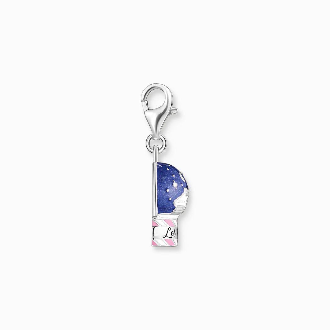 Thomas Sabo - Snowball Enamel Charm - Silver