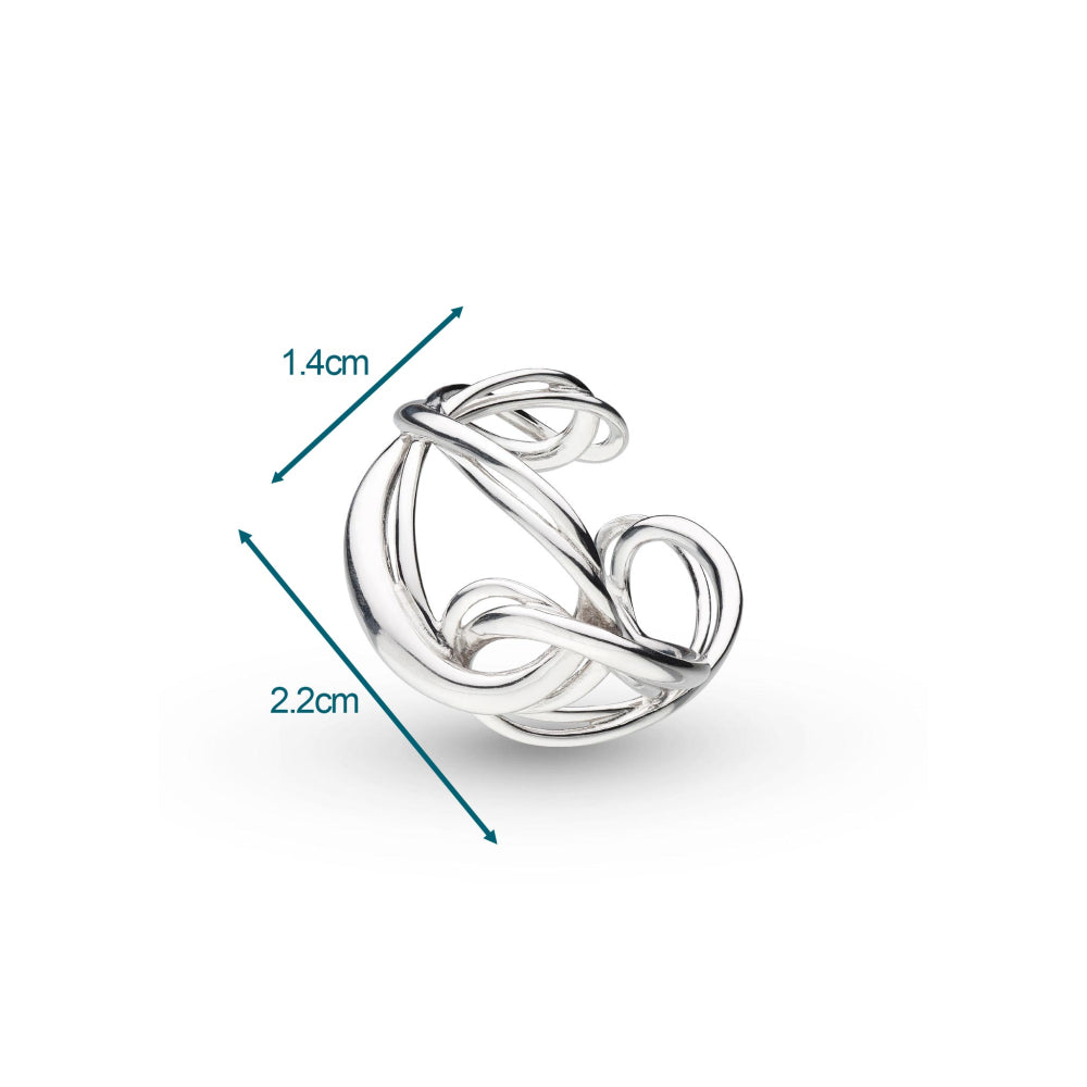 Kit Heath - Infinity Ring - Silver