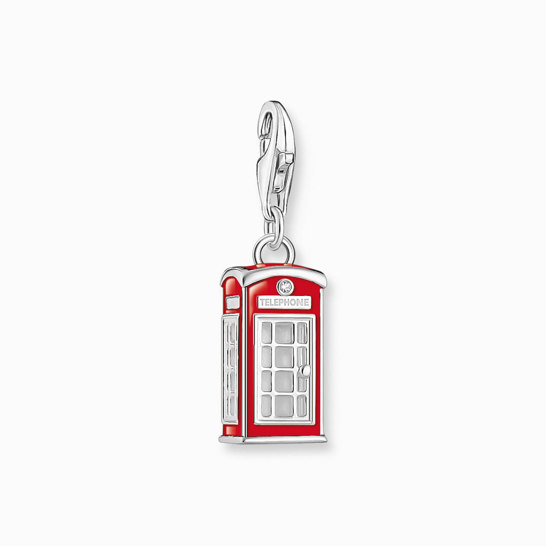 Thomas Sabo - London Telephone Box Charm - Silver