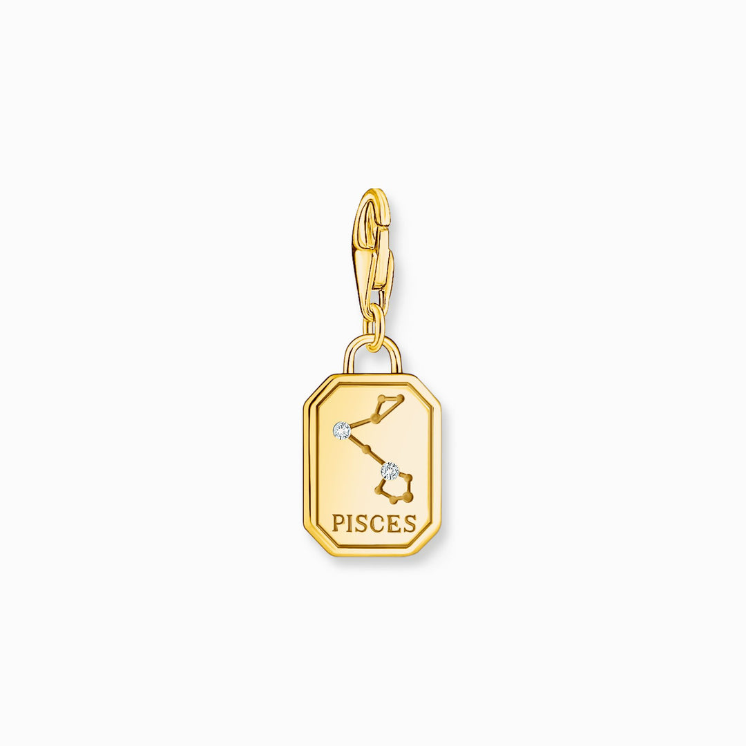 Thomas Sabo - Zodiac CZ Charm Pisces - Gold