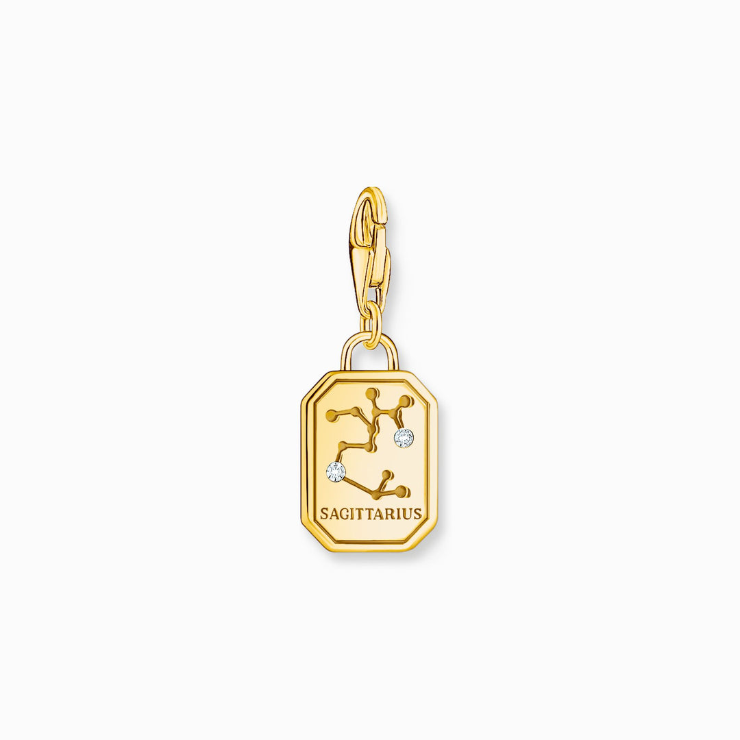 Thomas Sabo - Zodiac CZ Charm Sagittarius - Gold