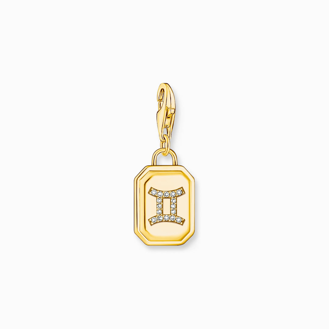 Thomas Sabo - Zodiac CZ Charm Gemini - Gold