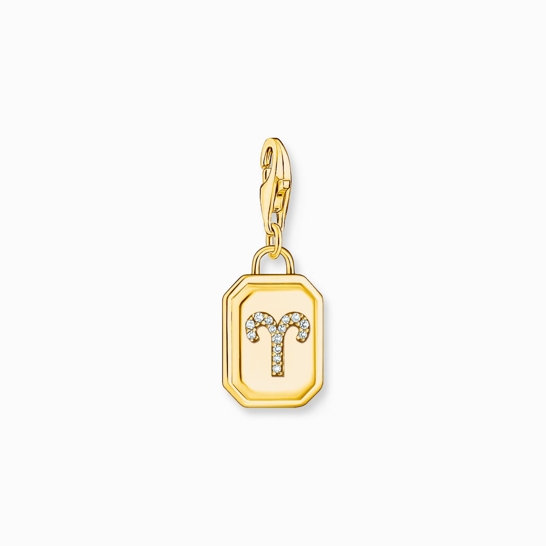 Thomas Sabo - Zodiac CZ Charm Aries - Gold