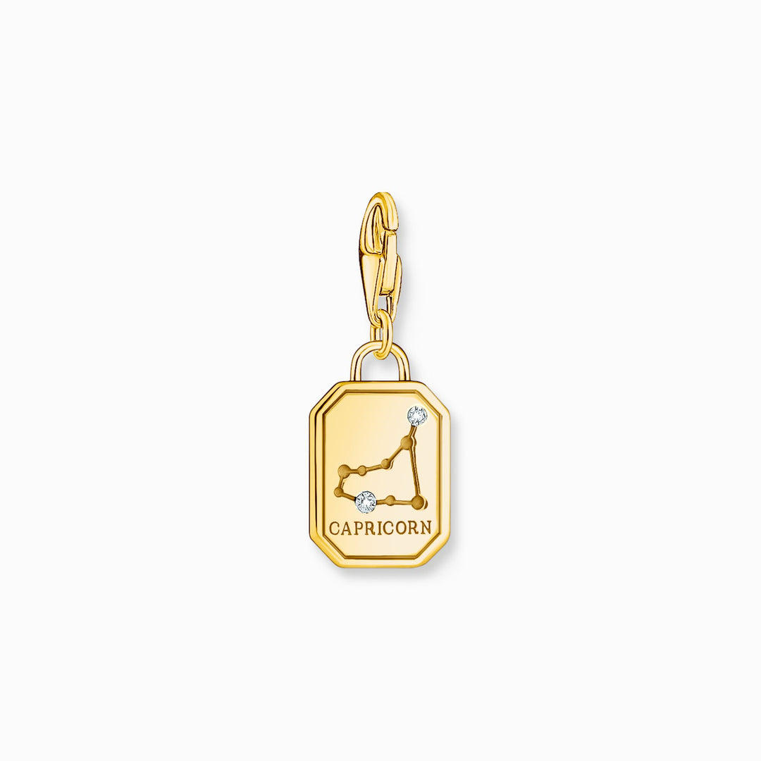 Thomas Sabo - Zodiac CZ Charm Capricorn - Gold