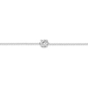 Blush - Solitaire Bracelet - 14kt White Gold