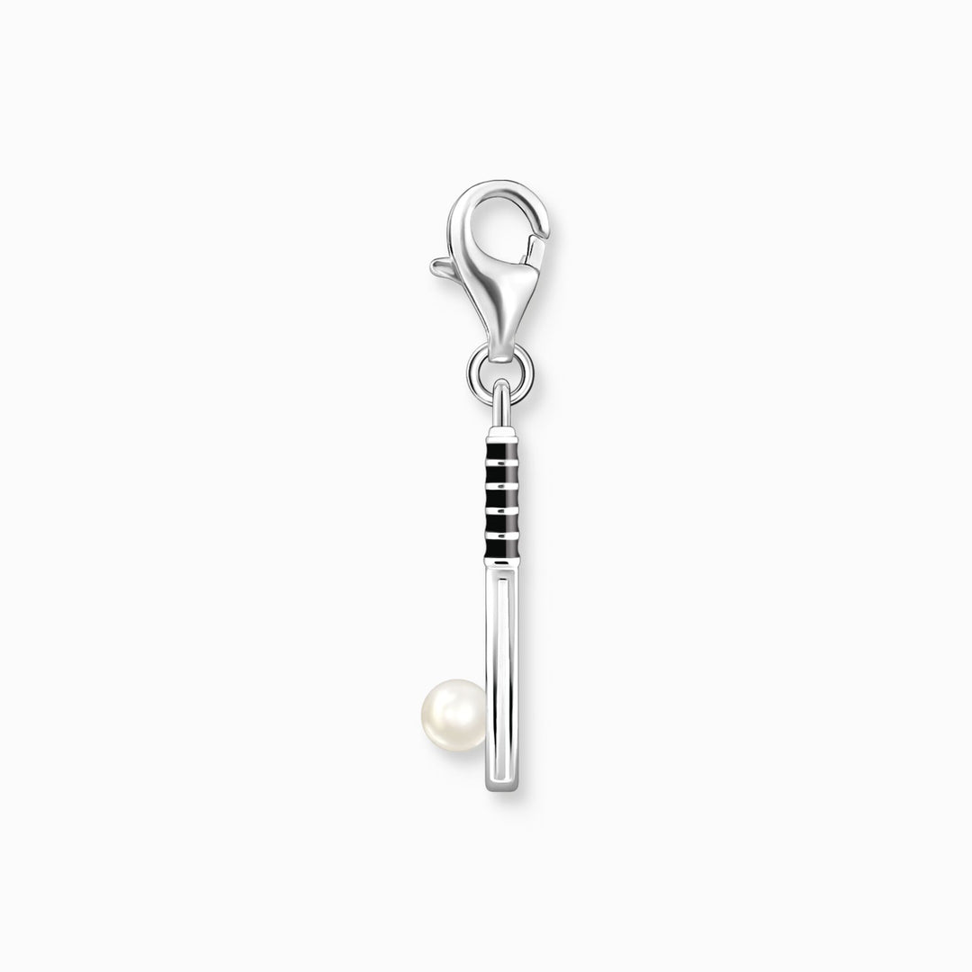 Thomas Sabo - Tennis Racket Pearl Charm - Silver