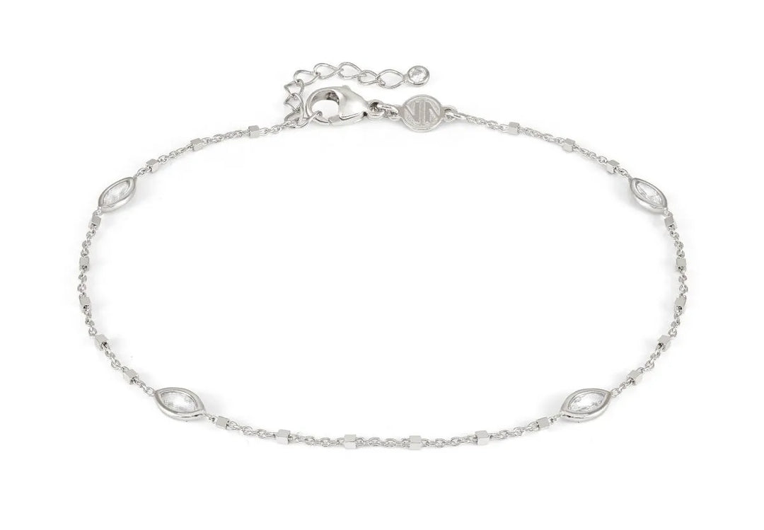 Nomination - Marquise Cut CZ Anklet - Silver