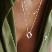 Daisy London - Estée Lalonde Sisterhood Necklace - Silver