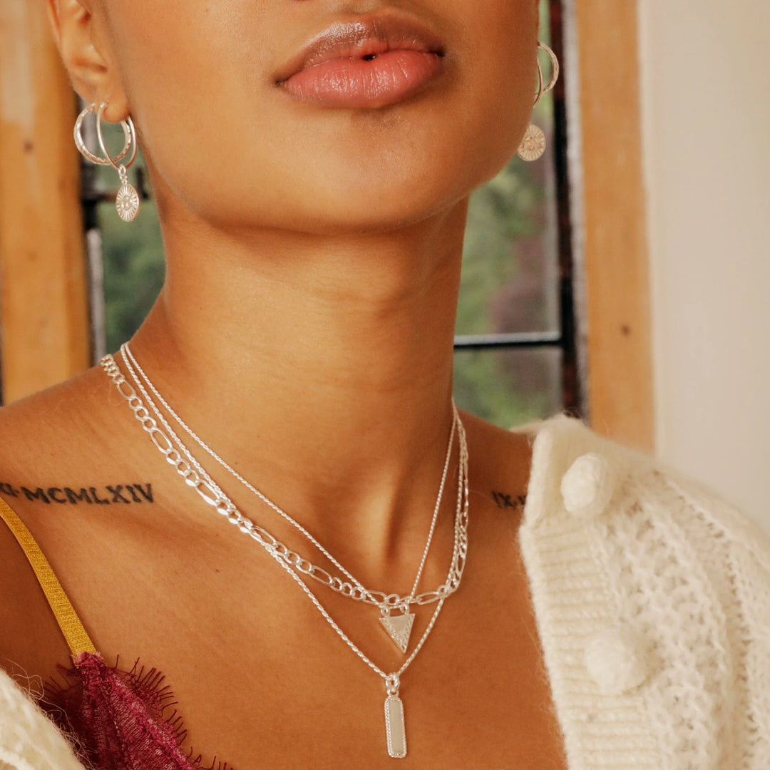 Daisy London - Estée Lalonde Figaro Chain Necklace - Silver