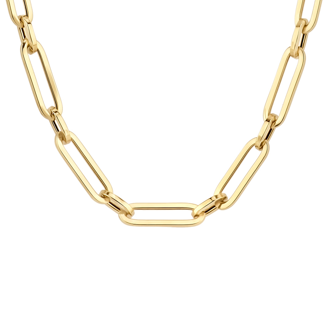Blush - 45cm Linked Necklace - 14kt Yellow Gold