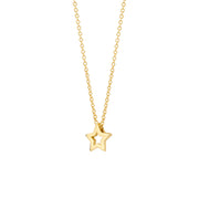 Blush - 42cm Star Necklace - 14kt Yellow Gold