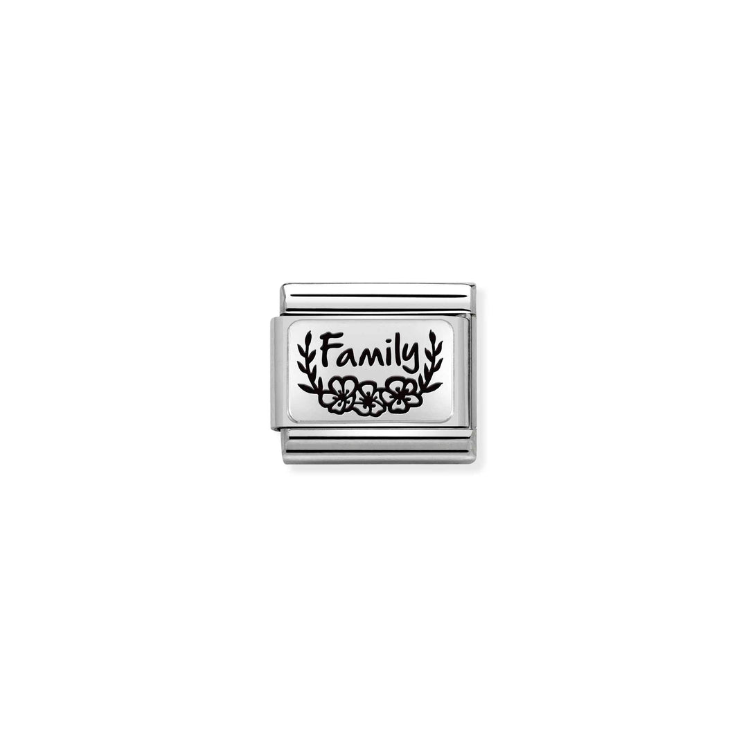 Nomination - Family with Flowers Charm