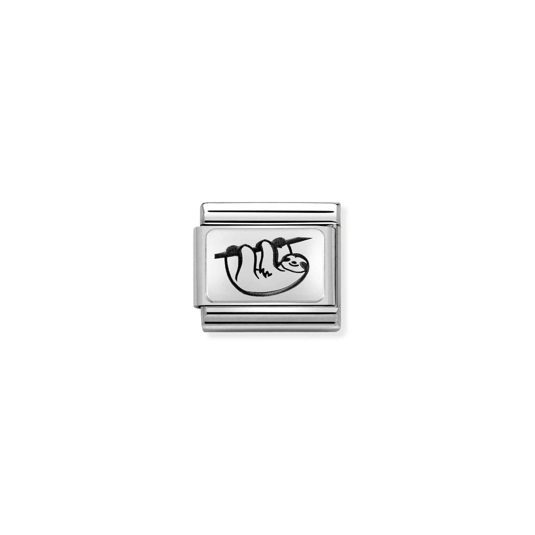 Nomination - Silver Sloth Charm