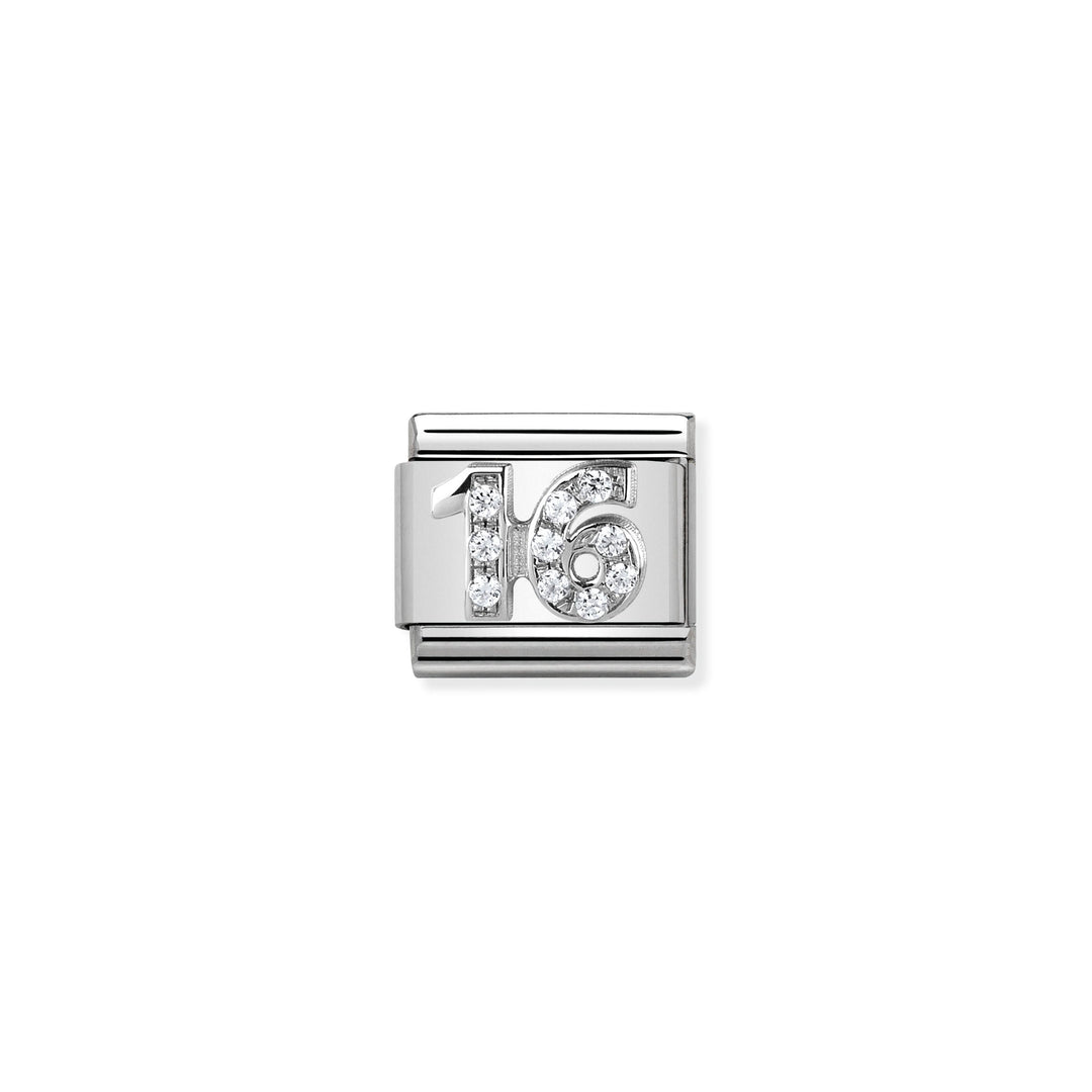 Nomination - Silver 16 Charm
