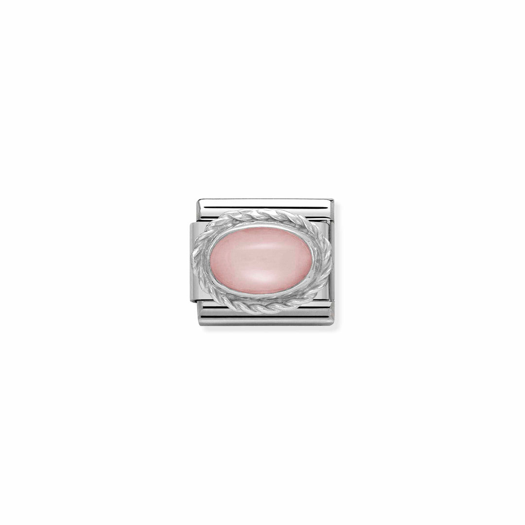 Nomination - Hard Stones Pink Opal Charm