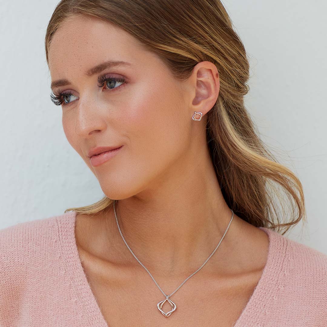 Kit Heath - Alicia Rose Petite Necklace - Silver