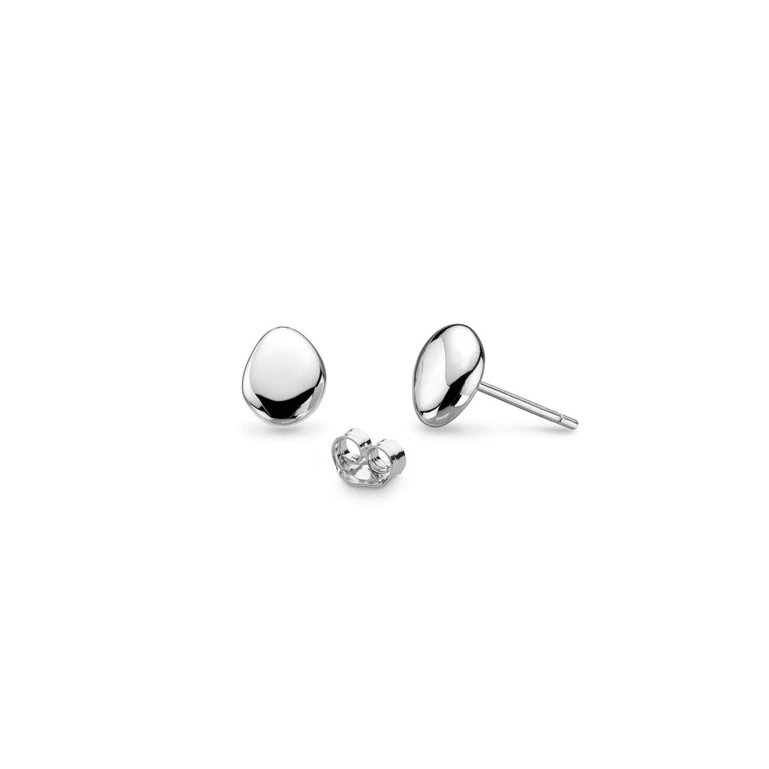 Kit Heath - Coast Tumble Stud Earrings - Silver