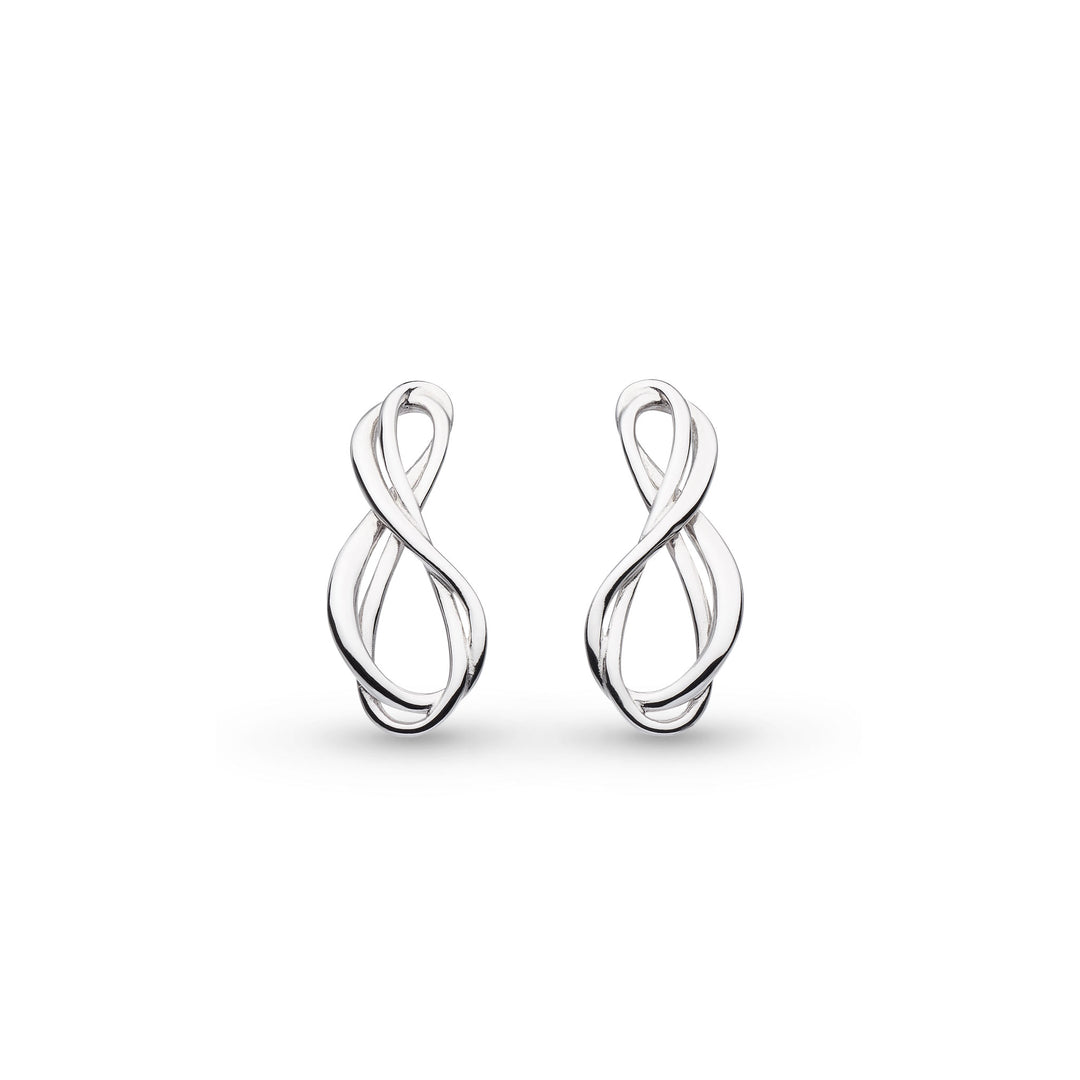 Kit Heath - Infinity Stud Earrings - Silver