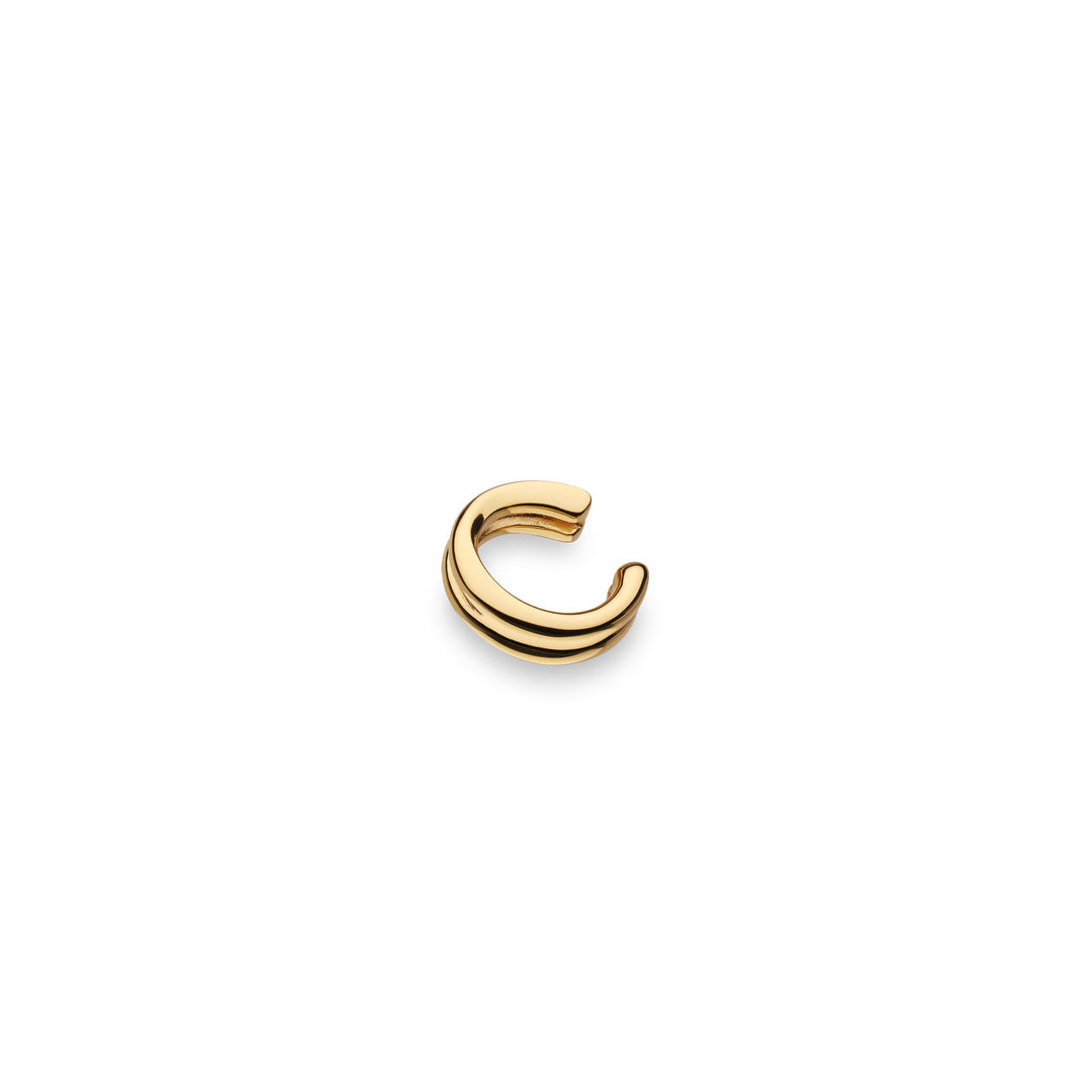 Kit Heath - Bevel Unity Golden Solo Ear Cuff - Gold