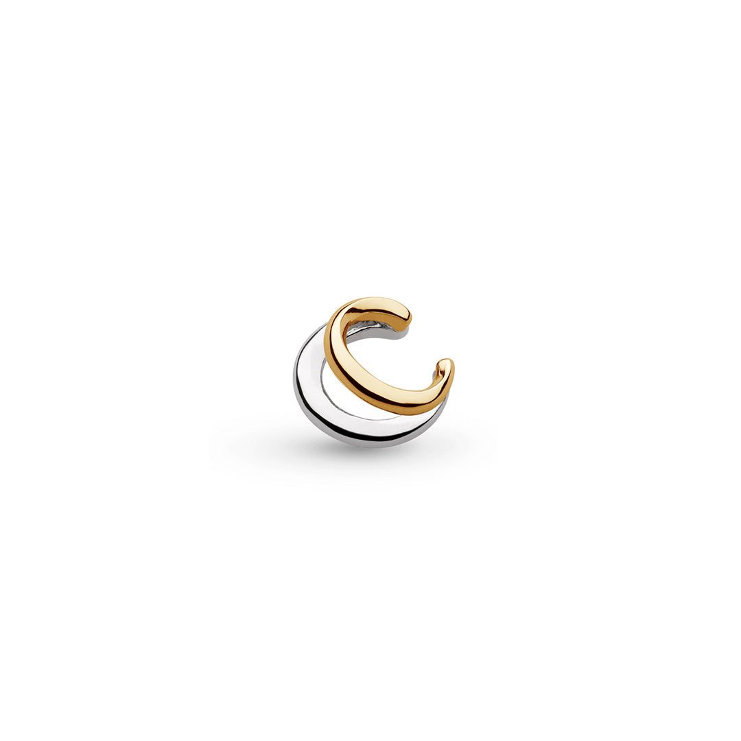 Kit Heath - Bevel Cirque Link Golden Solo Ear Cuff - Gold