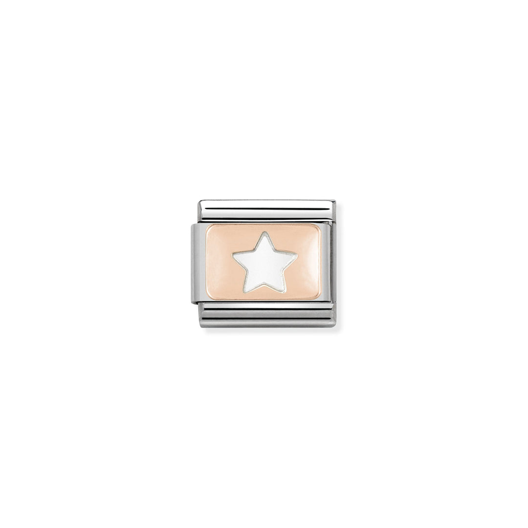 Nomination - Rose Gold Classic Star Charm