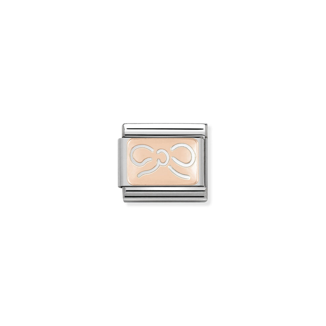 Nomination - Rose Gold Classic Bow Charm