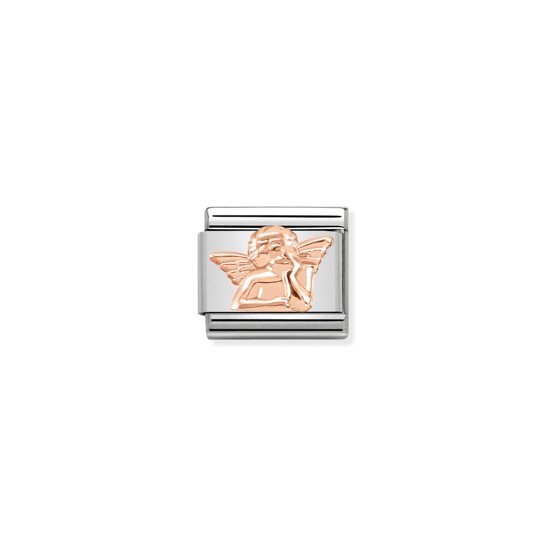 Nomination - Rose Gold Angel Of Happiness Charm